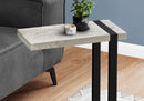 Accent Table, C-Shaped, Contemporary & Modern Stylish Design by HouseOfZazla