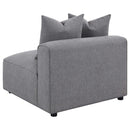 Amherst - Modular Sectional With Cushions - Gray by HouseOfZazla