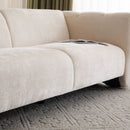 Tonson - 3 Seater Sofa, Wave Design by HouseOfZazla