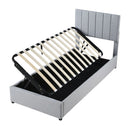 Upholstered Platform Bed With A Hydraulic Storage System by HouseOfZazla