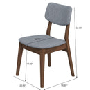 Carlos - Solid Back Side Chair (Set of 2) by Unique Piece Furniture