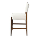 26.4" Solid Wood Counter Height Barstools, Modern Bar Stools Set of 2 by HouseOfZazla