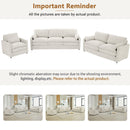 Cozy Upholstered Sofa Set For Living Room by Unique Piece Furniture