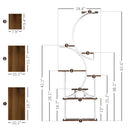Outsunny 8 Tier Plant Stand Indoor