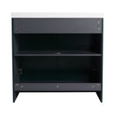 Modern Freestanding Bathroom Vanity With Soft Close Cabinet Doors by HouseOfZazla