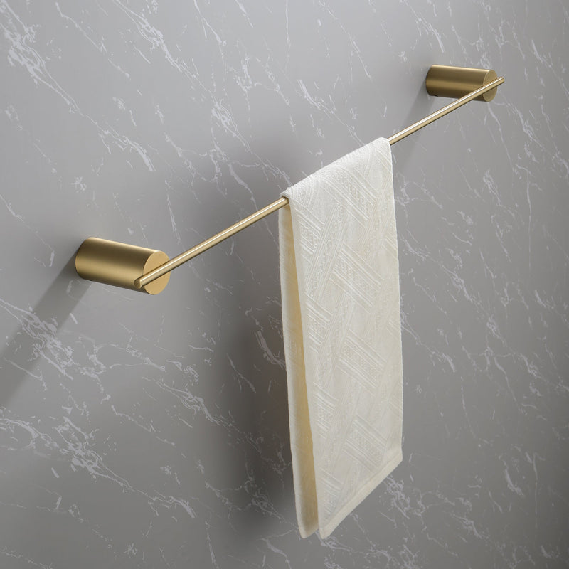 4 Piece Stainless Steel Bathroom Towel Rack Set Wall Mount Bathroom Accessories