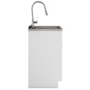 Beckham - Laundry Cabinet & Faucet And Stainless Steel Sink by HouseOfZazla