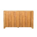 6 Drawer Dresser - Natural Wood / Brown by HouseOfZazla