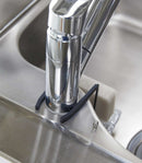 Faucet-Hanging Sponge Holder - Double - Steel