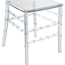 SIMPLE AND BEAUTIFUL TRANSPARENT BAMBOO CHAIR WEDDING PARTY CAN BE APPLIED TMSGY-4.