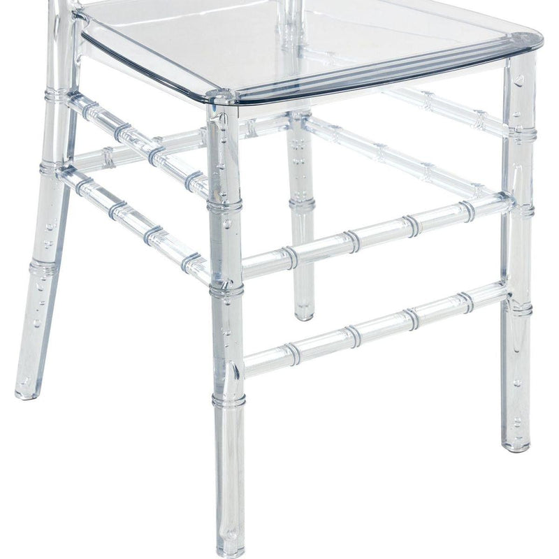 SIMPLE AND BEAUTIFUL TRANSPARENT BAMBOO CHAIR WEDDING PARTY CAN BE APPLIED TMSGY-4.