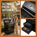 43 Inch Stainless Steel Outdoor BBQ Grill by HouseOfZazla