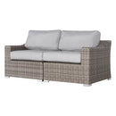 Chic Wide Outdoor Loveseat With Cushions by HouseOfZazla