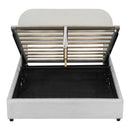 Upholstered Platform Bed With Hydraulic Storage System by HouseOfZazla
