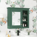 Wall Mounted Medicine Cabinet With Mirror and 3 Open Shelves by HouseOfZazla