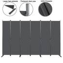Room Divider 6-Panel - 120" W × 71" H