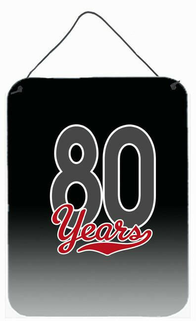 80 Years Wall or Door Hanging Prints CJ1090DS1216