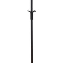 Coat Rack With 3 Tier Hooks For Entryway - Black by HouseOfZazla