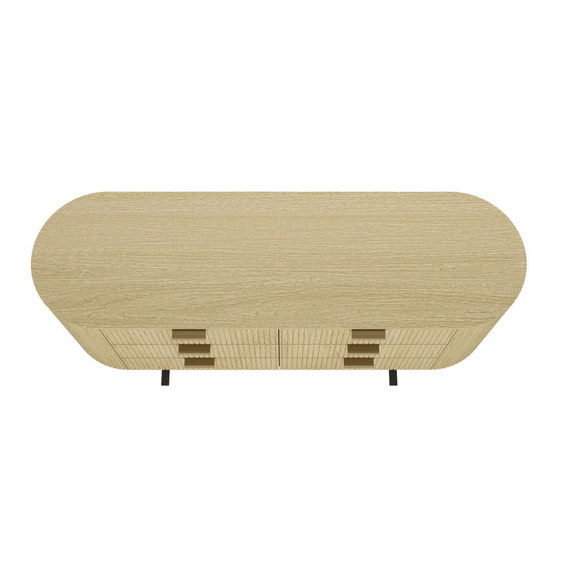 Olivia - Double Dresser With 6 Drawers - Oak, photo 10 of 10