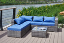 Patio Sofa With Cushions by Unique Piece Furniture