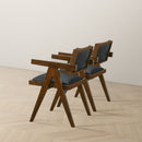 Athena - Dining Chair (Set of 2) - Black / Brown by Unique Piece Furniture