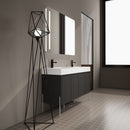 Freestanding Bathroom Vanity With Resin Sink And Storage Cabinet by HouseOfZazla