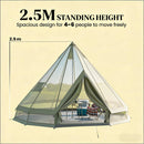 Outdoor Waterproof Teepee Camping Tent by HouseOfZazla