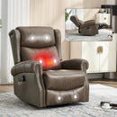 Heat Massage Manual Recliner Chair