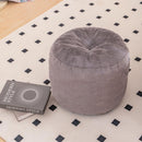 Giant Bean Bag Chair, Oversized Bean Bag Couch for Adults and Kids, Faux Fur Shell-Shaped Large Bean Bag Chair with Filler, Stuffed Big Accent Sofa Chair Floor Sofa for Gaming, Reading