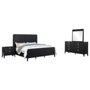 Brookmead 4-piece California King Bedroom Set Black