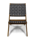 Kayla Outdoor Foldable 2 Seater Chat Set - Brown / Gray