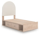 Arloster - Upholstered Panel Bed