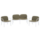 Luna Outdoor Patio 3 Pieces Chat Set by HouseOfZazla
