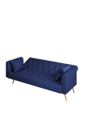 71" Convertible Double Folding Living Room Sofa Bed