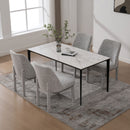 Wide Minimalist Dining Chair by HouseOfZazla
