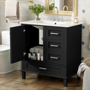 30" Bathroom Vanity with Sink Combo Set