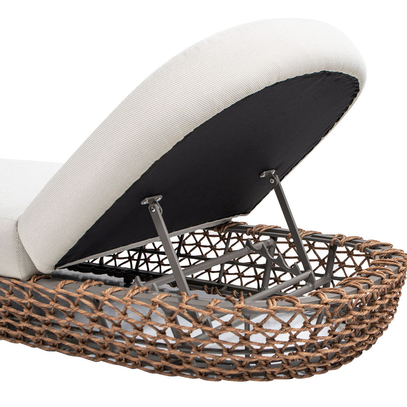 Willow - Sunbrella Upholstered Patio Lounger, photo 9 of 10