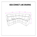 Sectional Sofa With Recline And Storage by Unique Piece Furniture