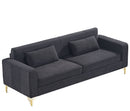 Aesthetic 3 Seater Couch With Classic Modern Appeal And Luxurious Soft Comfort by HouseOfZazla