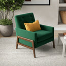 Cole - Solid Wood Lounge Chair by HouseOfZazla