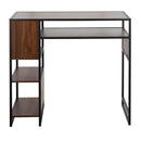 Display - Farmhouse Bar Height Table With Storage Space by HouseOfZazla