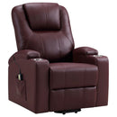 Macklin - Power Lift Massage Recliner With Heat And Dual Cupholders by HouseOfZazla