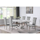 Kerw - 7 Piece Rectangular Dining Table Set - Gray by HouseOfZazla