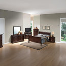 Louis Phillipe - Panel Sleigh Bed by HouseOfZazla