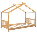 House Platform Bed With Headboard And Footboard, Roof Design by HouseOfZazla