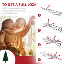 HOMCOM 6' Tall Douglas Fir Pre-Lit Artificial Christmas Tree