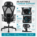 Ergonomic Office Chair with Adjustable Lumbar Support