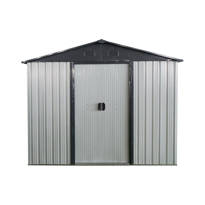 8ft x 4ft Outdoor Metal Storage Shed, photo 5 of 10