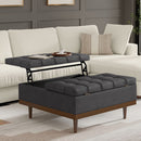 Mariah - Upholstered Lift Top Table Storage Ottoman by Unique Piece Furniture