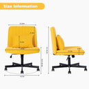 Criss Cross Office Chair With Adjustable Height, Ergonomic Design by HouseOfZazla